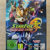 Star Fox Zero First print edition Wii u