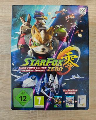 Star Fox Zero First print edition Wii u