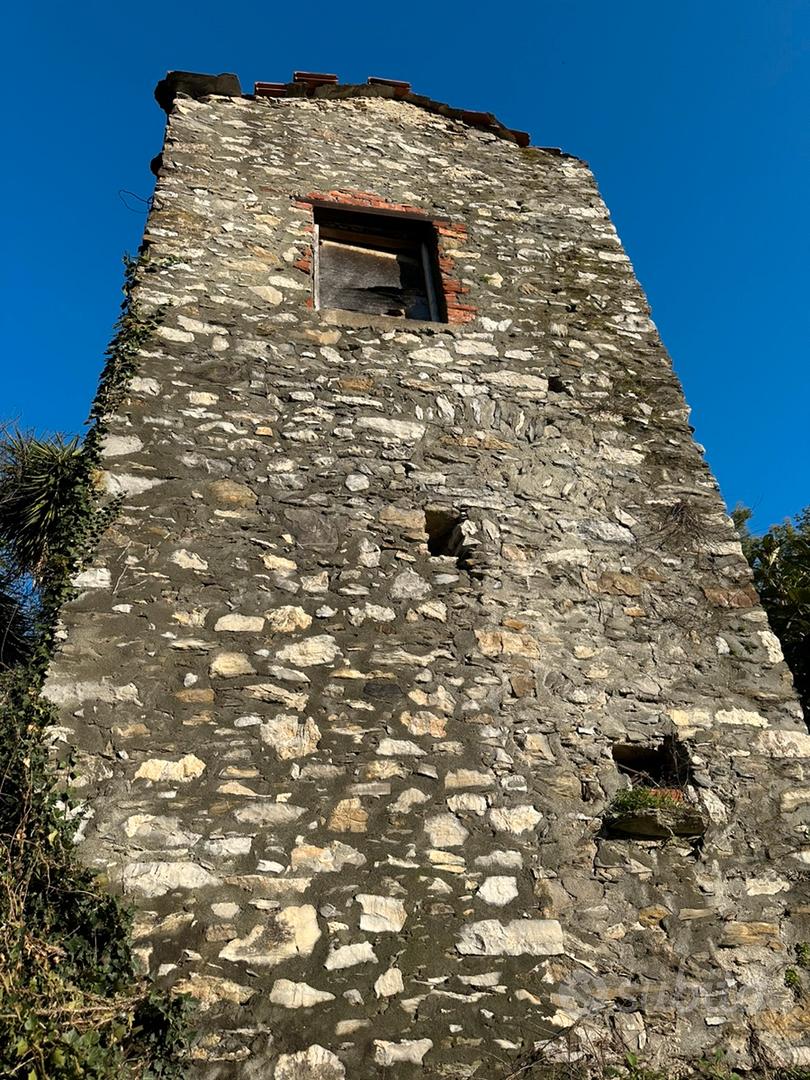 Rustico in pietra con uliveto e vigneto - Vista 2