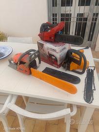 motosega giardinaggio 
