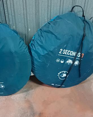 tende dechatlon 2 second per 3 persone