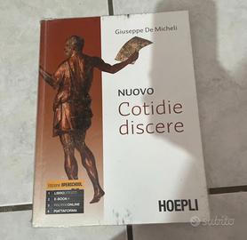 Nuovo cotidie discere- libro di grammatica latina