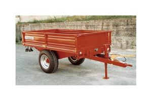 Rimorchio agricolo francini f 18m ribaltamento mec