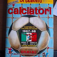 Album figurine Calciatori Panini 1967/68 completo