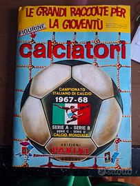 Album figurine Calciatori Panini 1967/68 completo