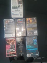 Lotto 6 VHS Film Cult e Fantascienza Terminator du