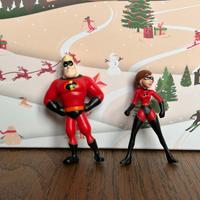 Due personaggi Disney The Incredibles