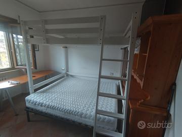letto a soppalco matrimoniale
