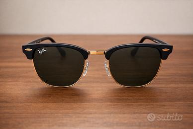 Occhiali Ray-Ban Clubmaster RB3016 Black - Nuovi