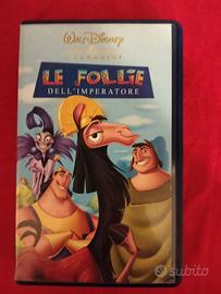 videocassetta Disney "Le follie dell' imperatore"