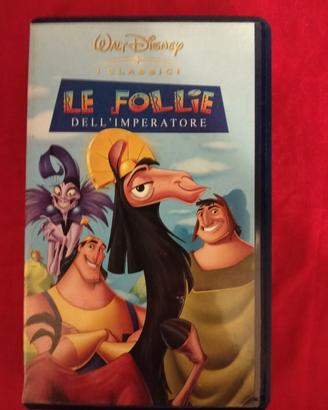 videocassetta Disney "Le follie dell' imperatore"