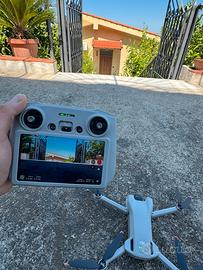 Dji mini 3 fly more combo rc in garanzia