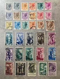 Francobolli Repubblica Italiana 1955