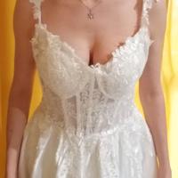 Vestito da sposa sartoriale, mai indossato
