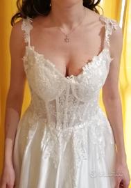 Vestito da sposa sartoriale, mai indossato