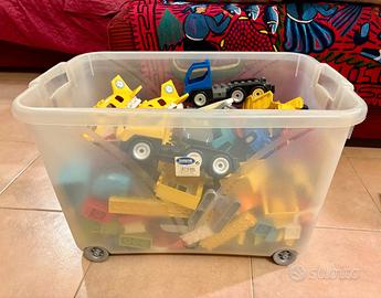 Contenitore con 7,5 kg di mattoncini Lego DUPLO