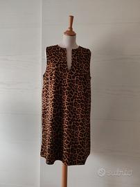 Scamiciata fantasia leopardata