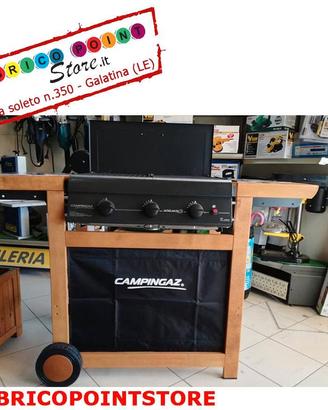Barbecue a gas e metano 3 bruciatori Campingaz