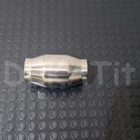 MINI SILENZIATORE AUTO ACCIAIO INOX Ø 61 - 150 MM