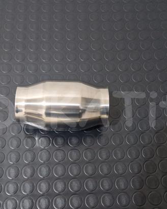 MINI SILENZIATORE AUTO ACCIAIO INOX Ø 61 - 150 MM