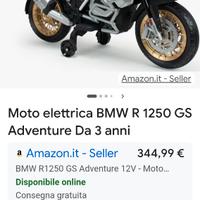Moto elettrica bambini bmw GS
