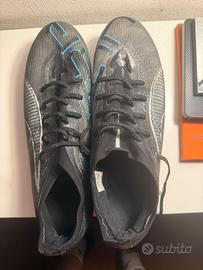 scarpe da calcio Puma Ultra 5 44,5 nere e blu