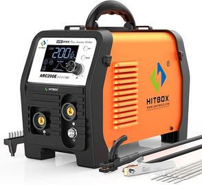 Saldatrice Inverter 200A HITBOX ARC200E NUOVA