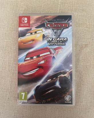 Cars 3 in gara per la vittoria nintendo switch