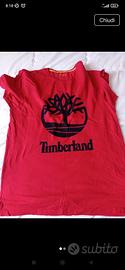 Timberland T-shirt rossa S