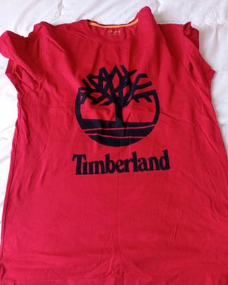 Timberland T-shirt rossa S