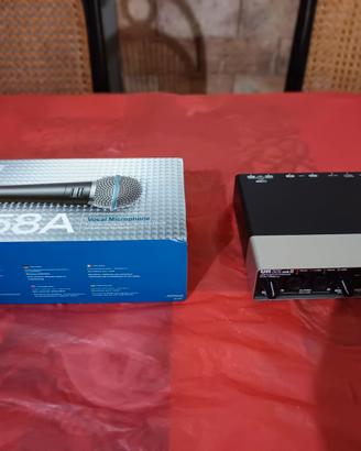 Microfono e audio carta