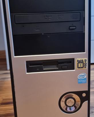 Case PC vuoto con Alimentatore e Lettore DVD