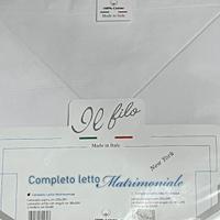 Completo letto matrimoniale bianco B&B