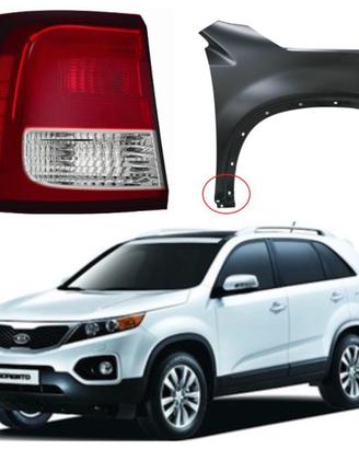 KIA SORENTO musata cofano paraurti parafango freni