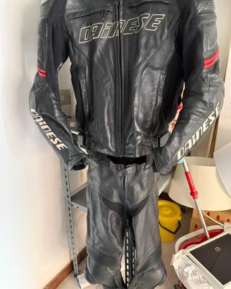 Tuta Dainese 2 pezzi giacca 48 pantalone 46