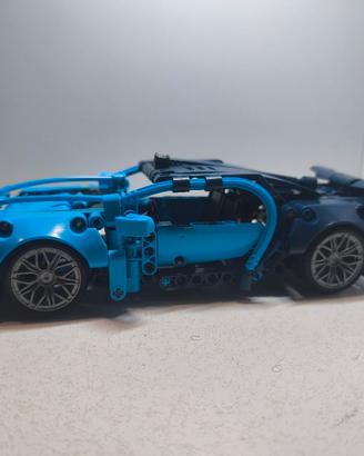 Supercar tipo Bugatti compatibile LEGO Technic