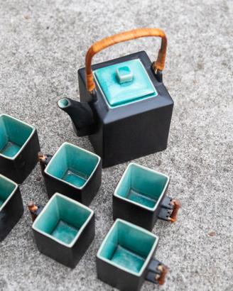 Servizio da tè vietnamita in ceramica