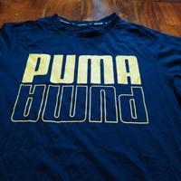 T-shirt uomo Puma blu tagliA L