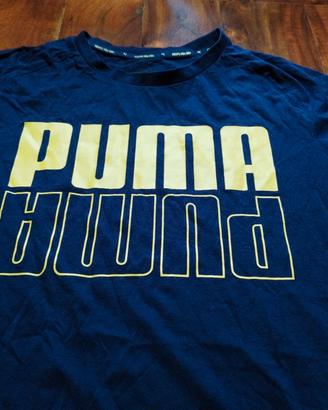 T-shirt uomo Puma blu tagliA L
