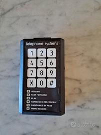 telecomando per segreteria telefonica anni 70