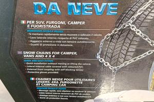 Catene da neve per Camper e furgoni 