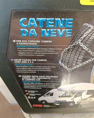 Catene da neve per Camper e furgoni 