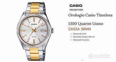 Orologio Casio Timeless
