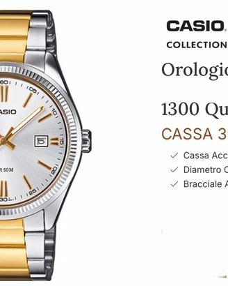 Orologio Casio Timeless
