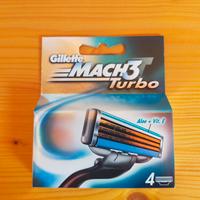 Ricariche lamette originali mach 3 Turbo.