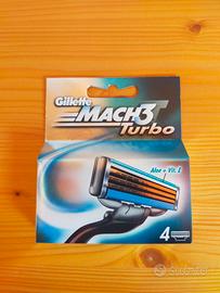 Ricariche lamette originali mach 3 Turbo.
