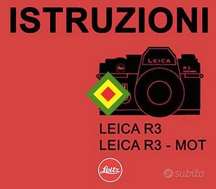 R3 R3 MOT R4 R4s R5 R6 LEICA LIBRETTO
