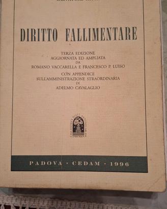 Manuale di scienze giuridiche Diritto fallimentare