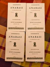 libro Anabasi di Senofonte del 1970 