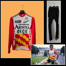 Tuta Ciclismo Vintage Parentini Ariostea OECE 